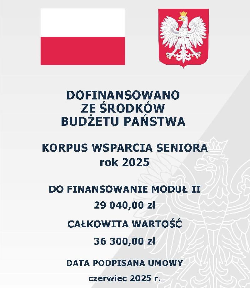 KORPUS WSPRACIA SENIORÓW ROK 2025