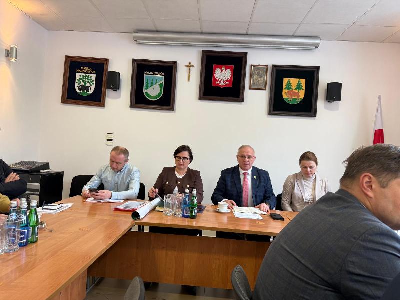 Posiedzenie Powiatowego Zespołu Zarządzania Kryzysowego